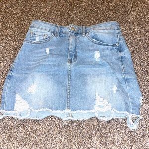 Jean skirt